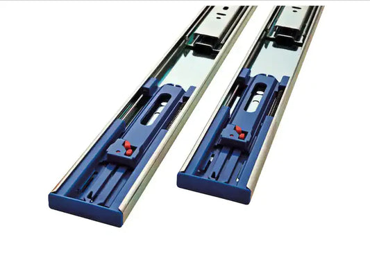 22-inch side-mount soft-close drawer slides
