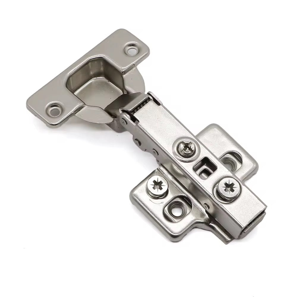 European Cabinet Hinge, 3 Way Adjustable with Dowels Sample (One Hinge)