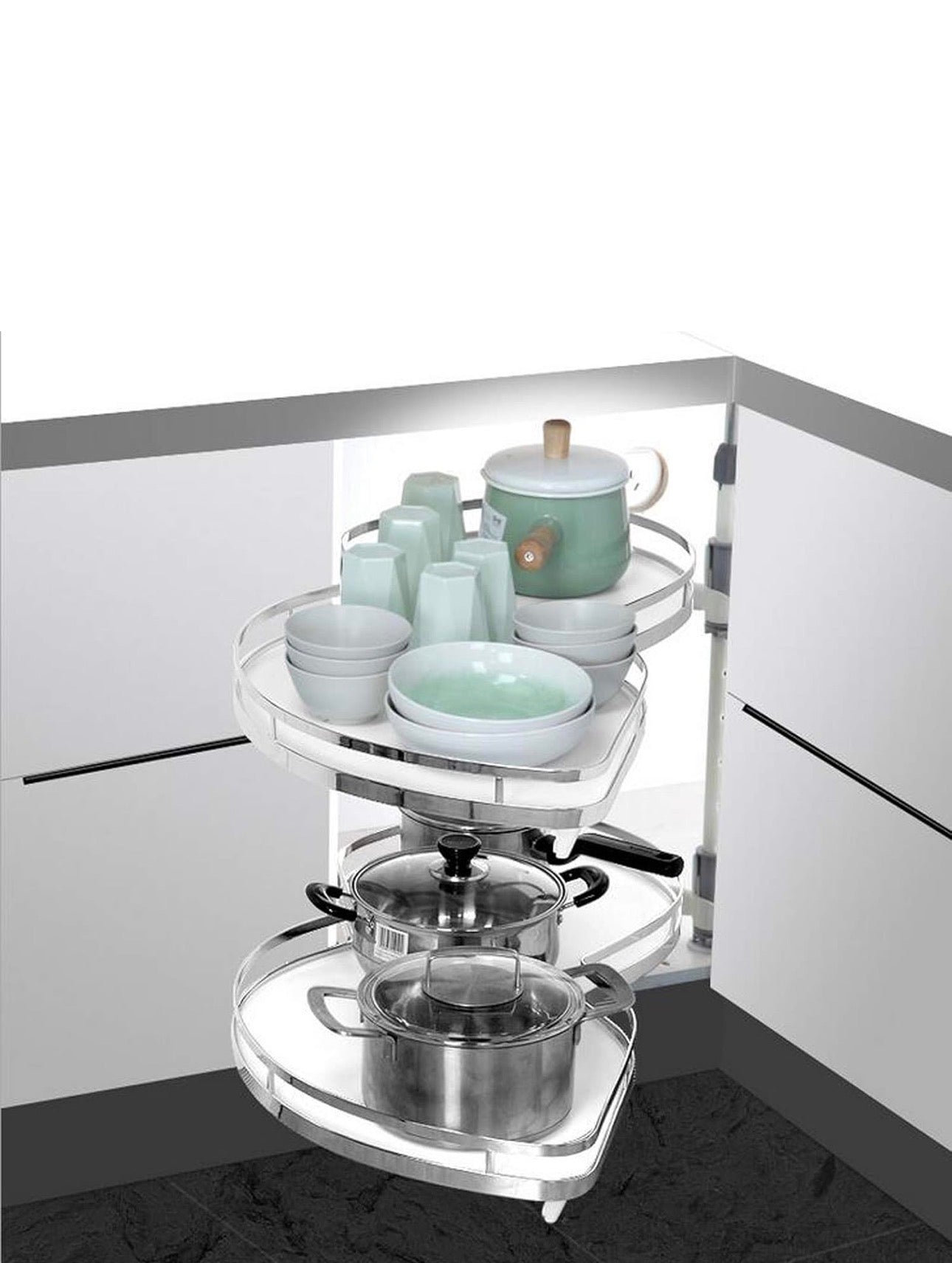 Blind Cabinet Organizer