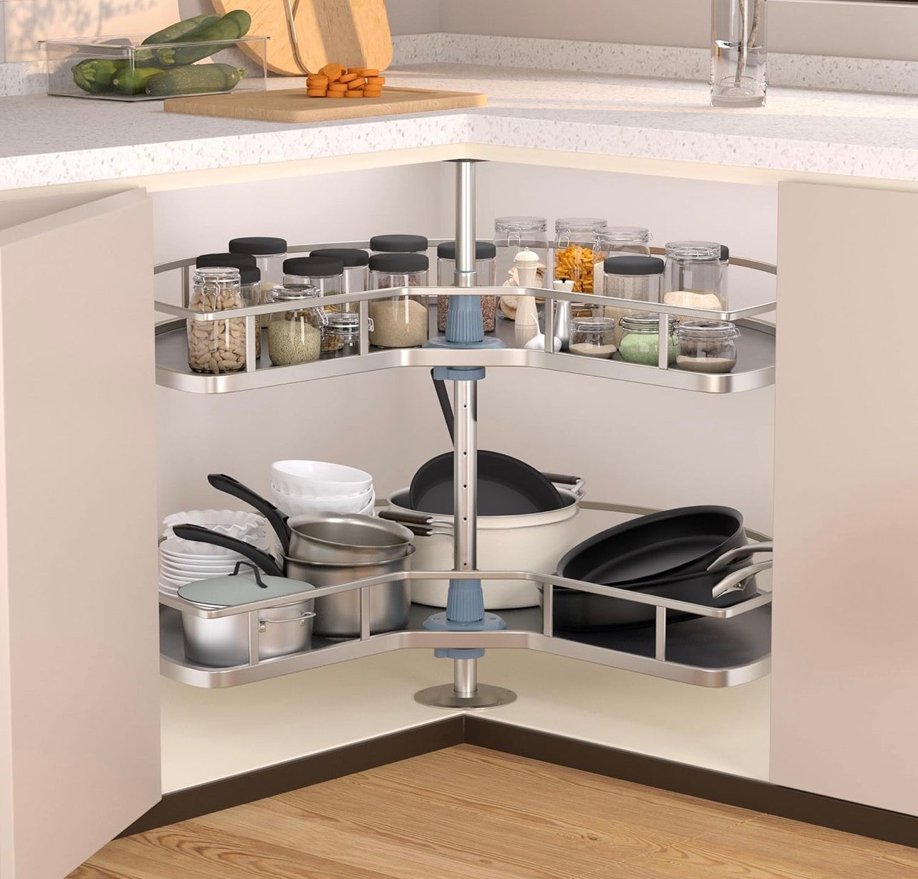 Lazy Susan Corner Cabinet