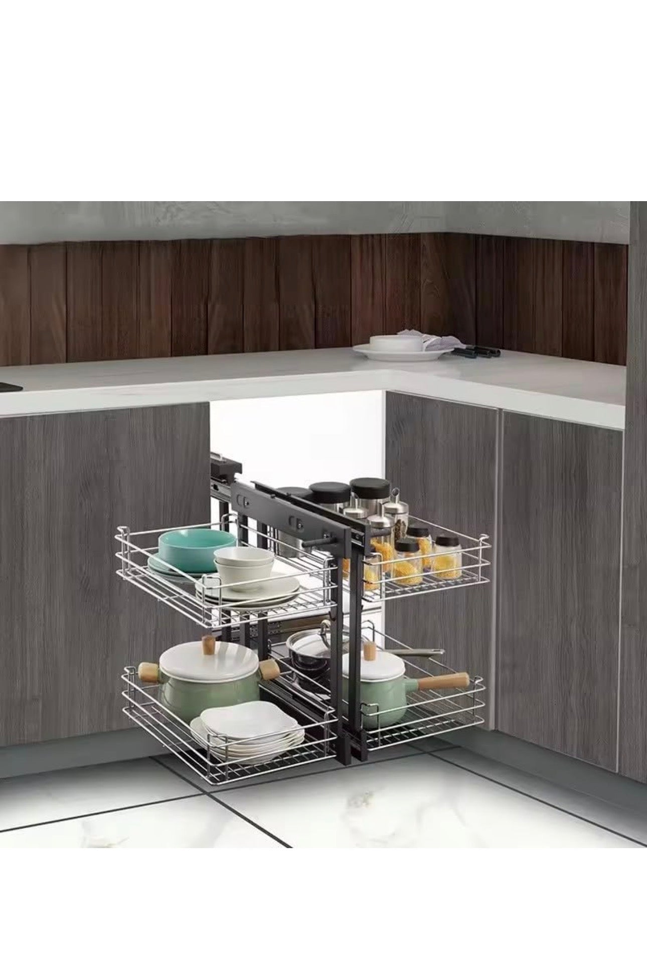 Corner Pull Out Basket