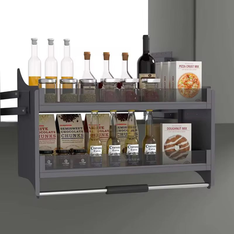 Pull Down Cabinet Organizer