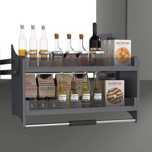 Pull Down Cabinet Organizer