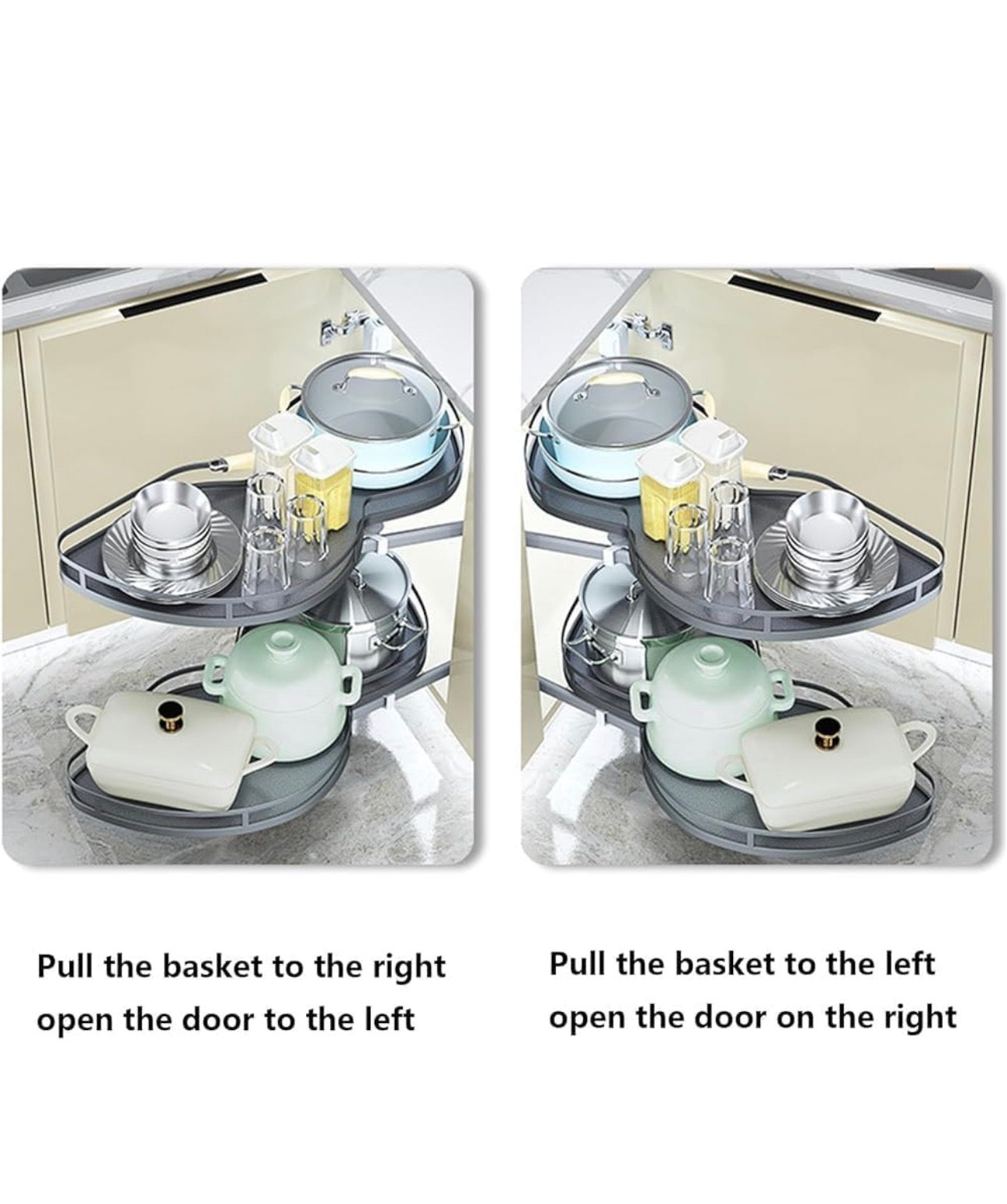 Blind Cabinet Organizer