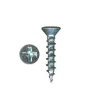 #7 x 5/8 inch Flat Head Screws (100 Pack)